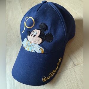 Disney Navy Blue Cap 50th Anniversary